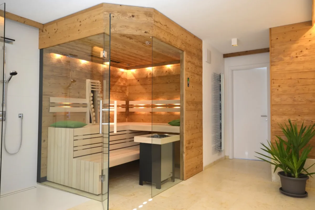 Vollholz Sauna Altholz Priewasser